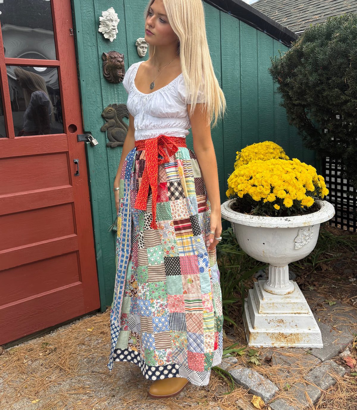 Quilt Wrap Skirt