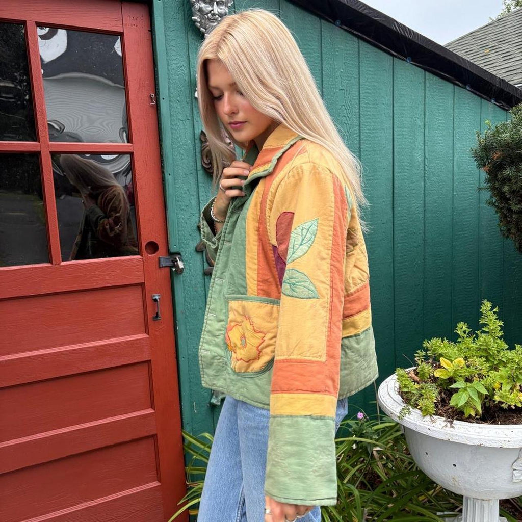 Harvest Appliqué Quilt Jacket