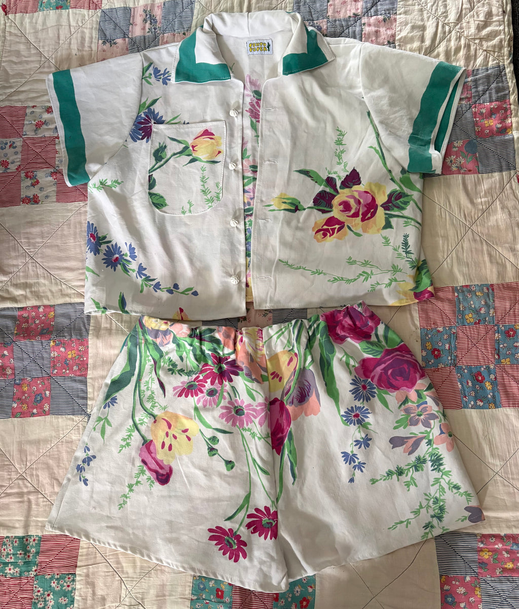 Floral Camp Shirt Play Set