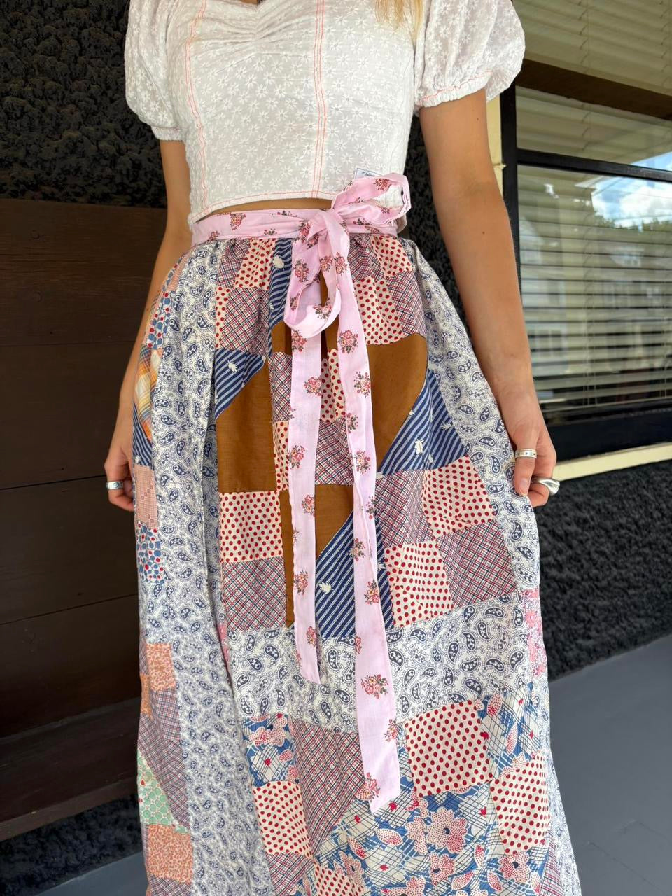 Quilt Wrap Skirt