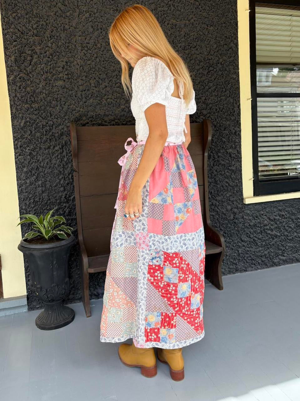 Quilt Wrap Skirt