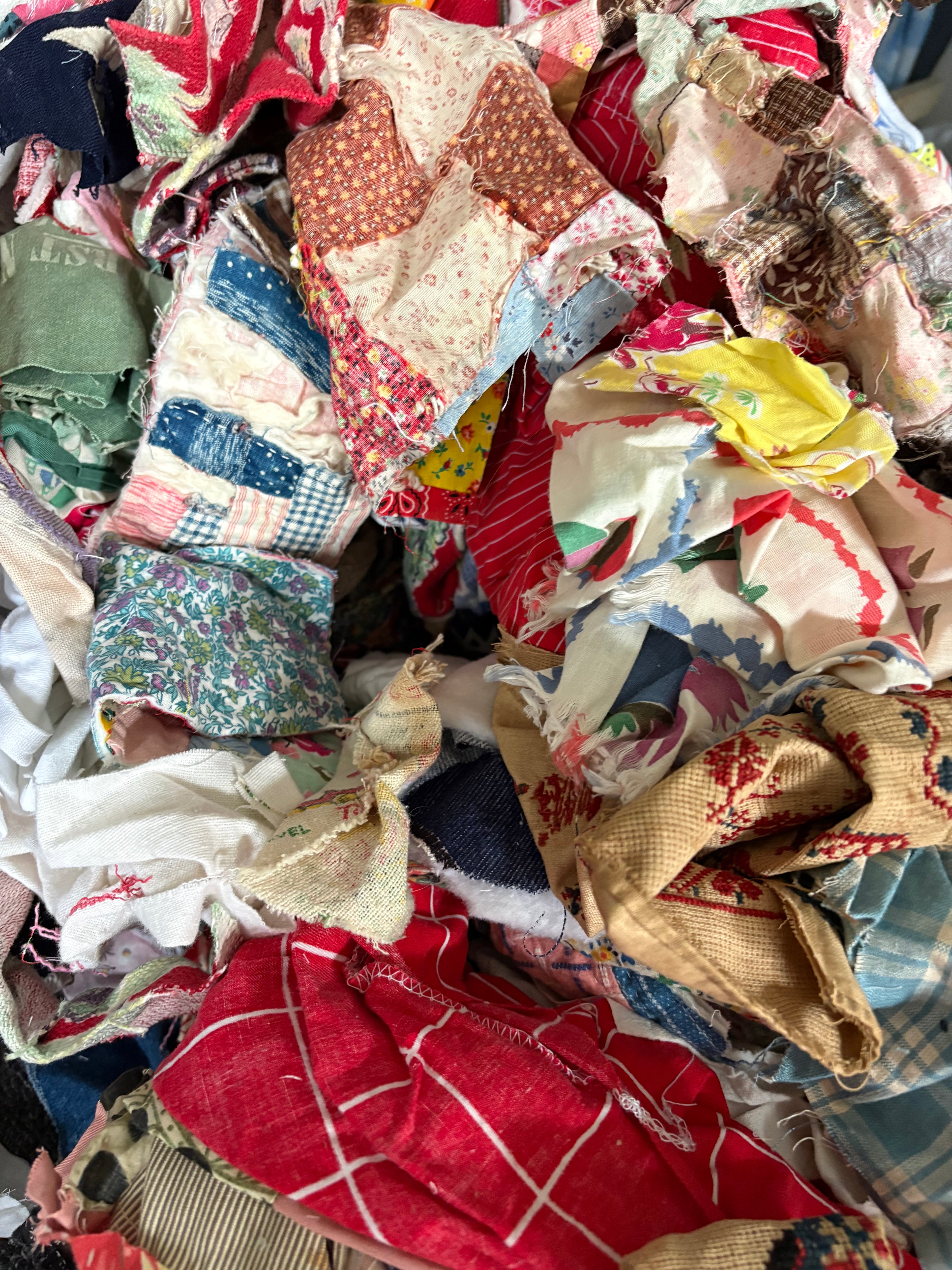Fabric Scrap Bag