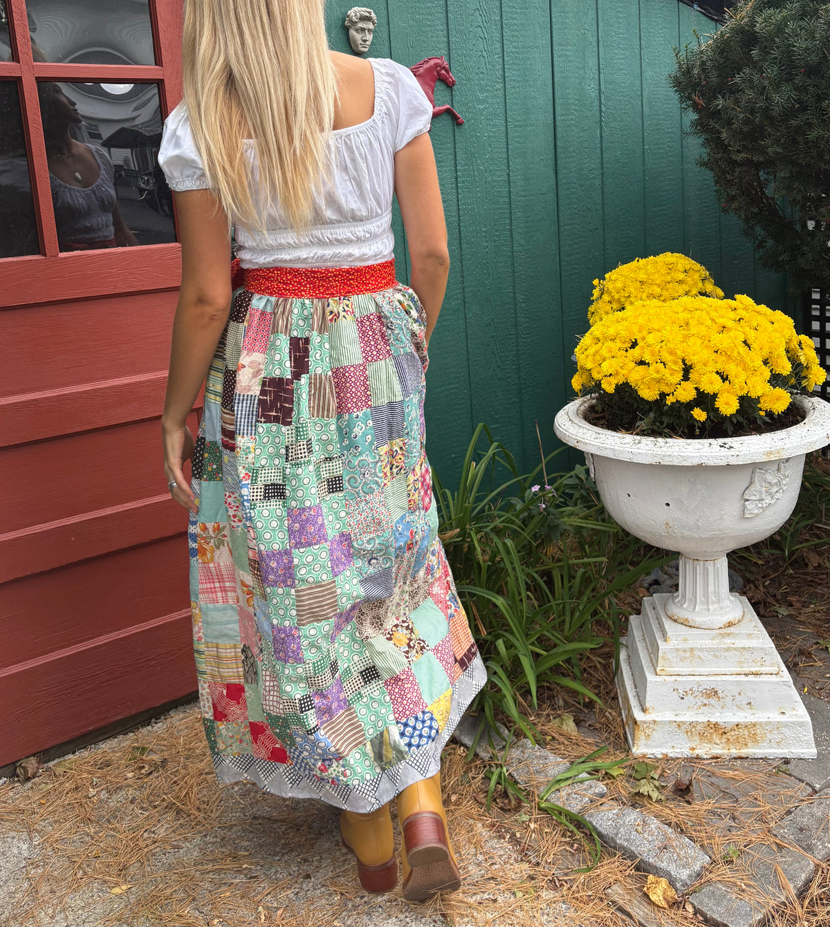 Quilt Wrap Skirt