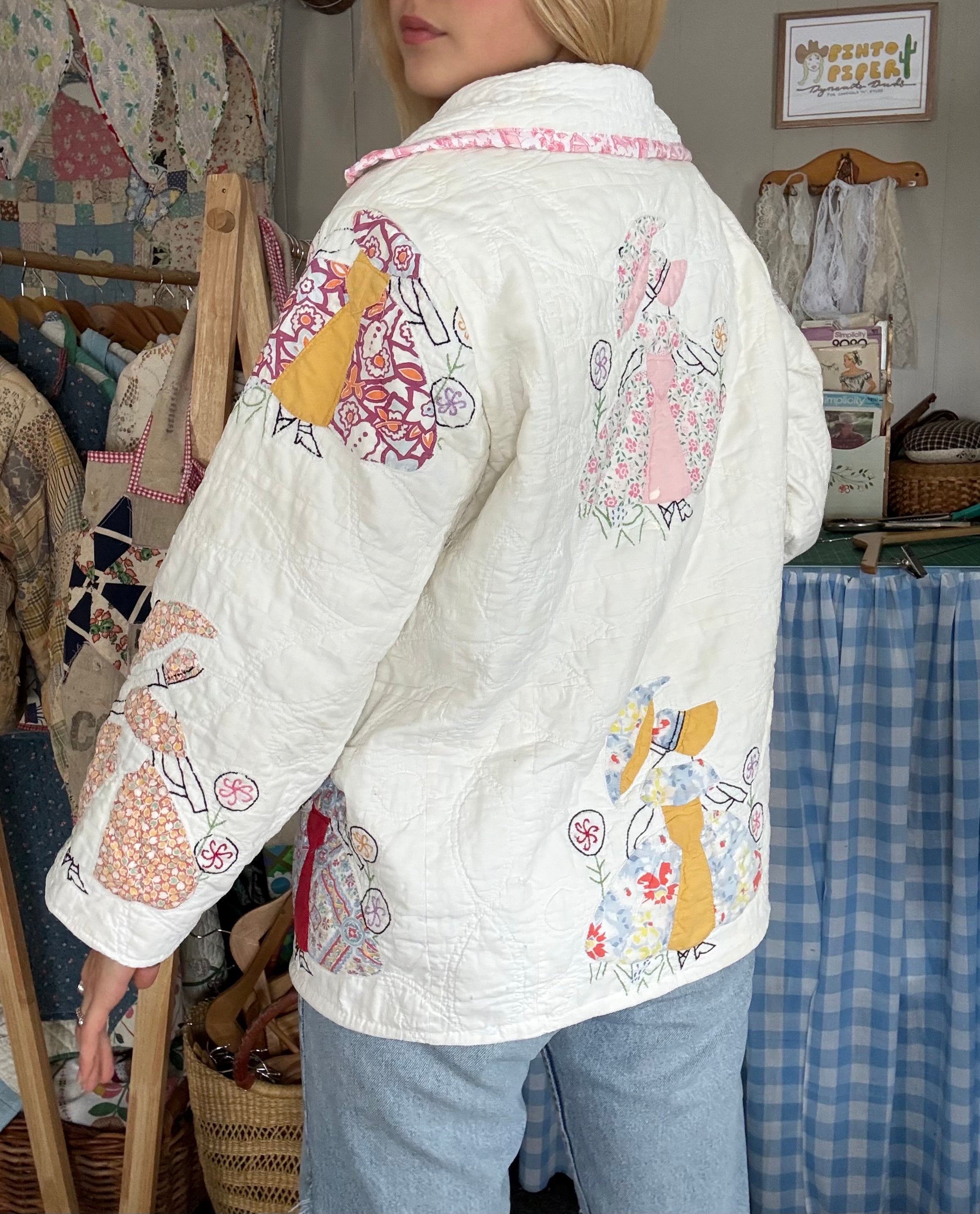 Sunbonnet Sue Quilt Jacket