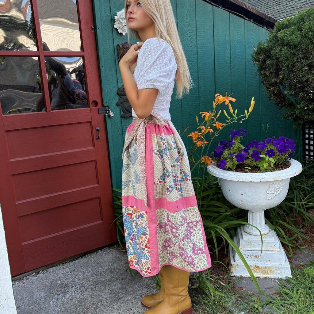 Rabbit Quilt Wrap Skirt