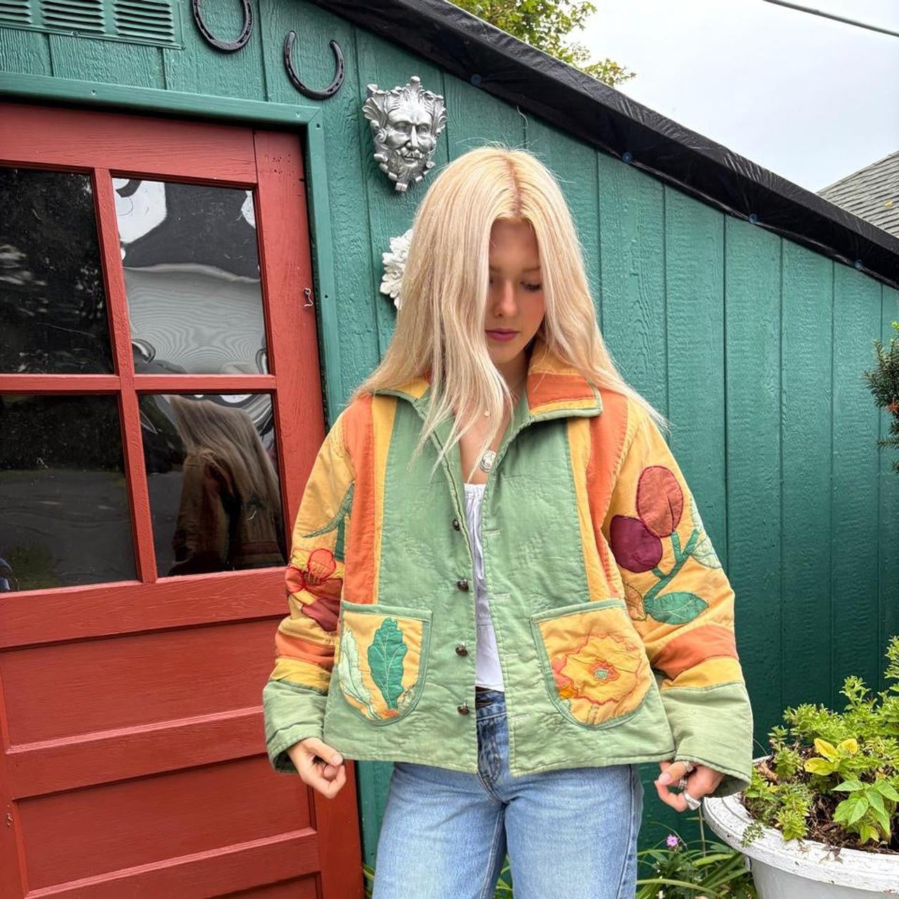 Harvest Appliqué Quilt Jacket