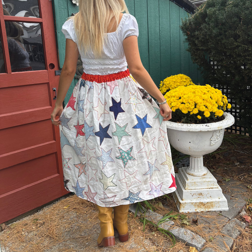 Star Quilt Skirt