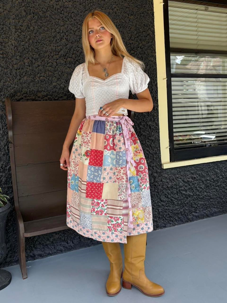 Quilt Wrap Skirt