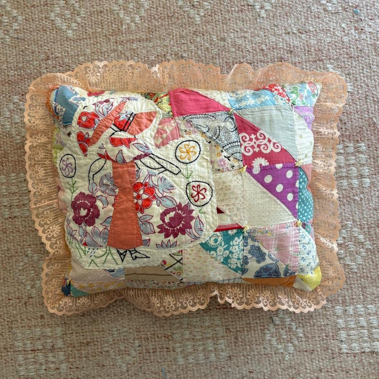 Quilt Scrap Pillow