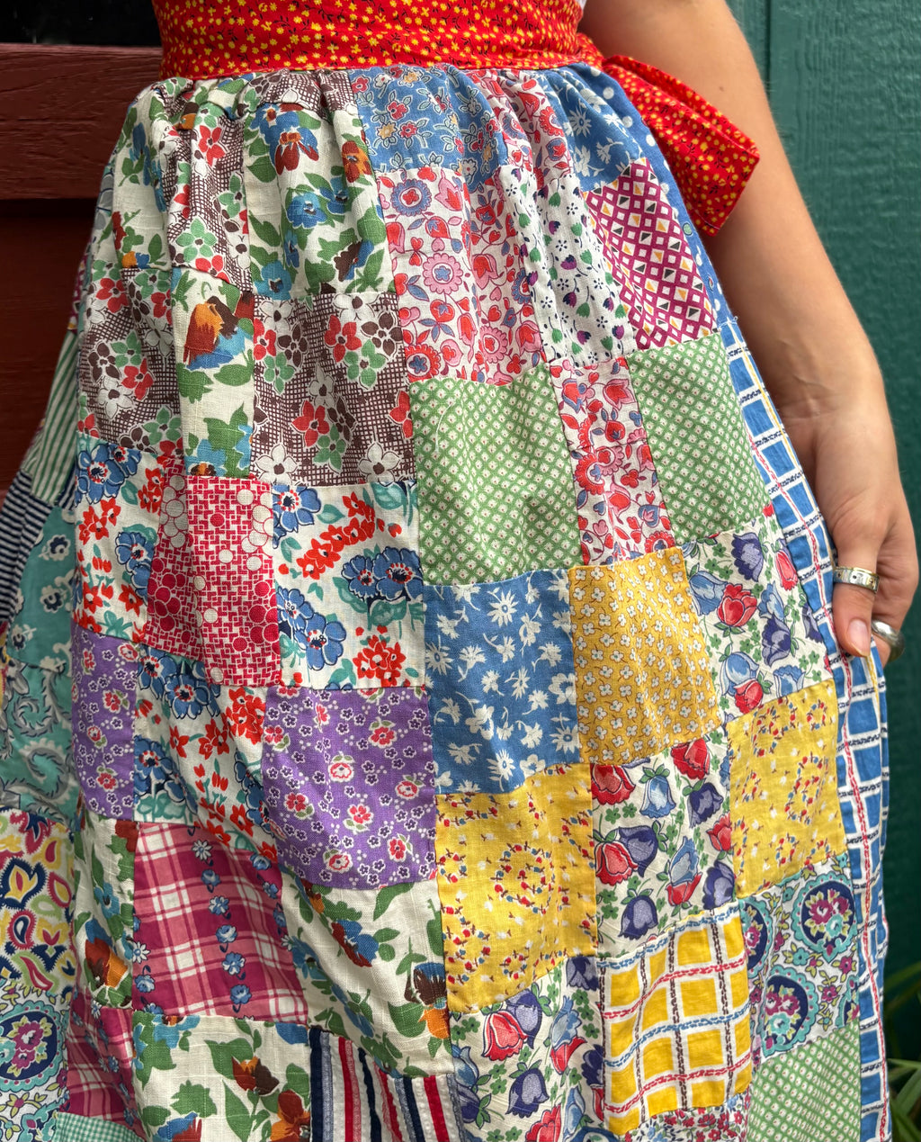Quilt Wrap Skirt