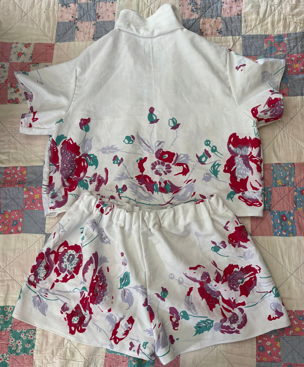 Floral Camp Shirt Play Set
