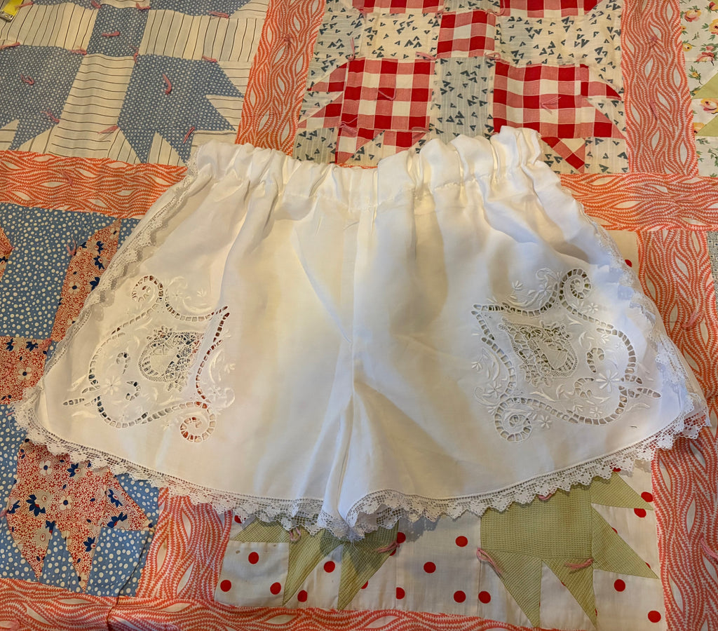 Lace Cameo Shorts