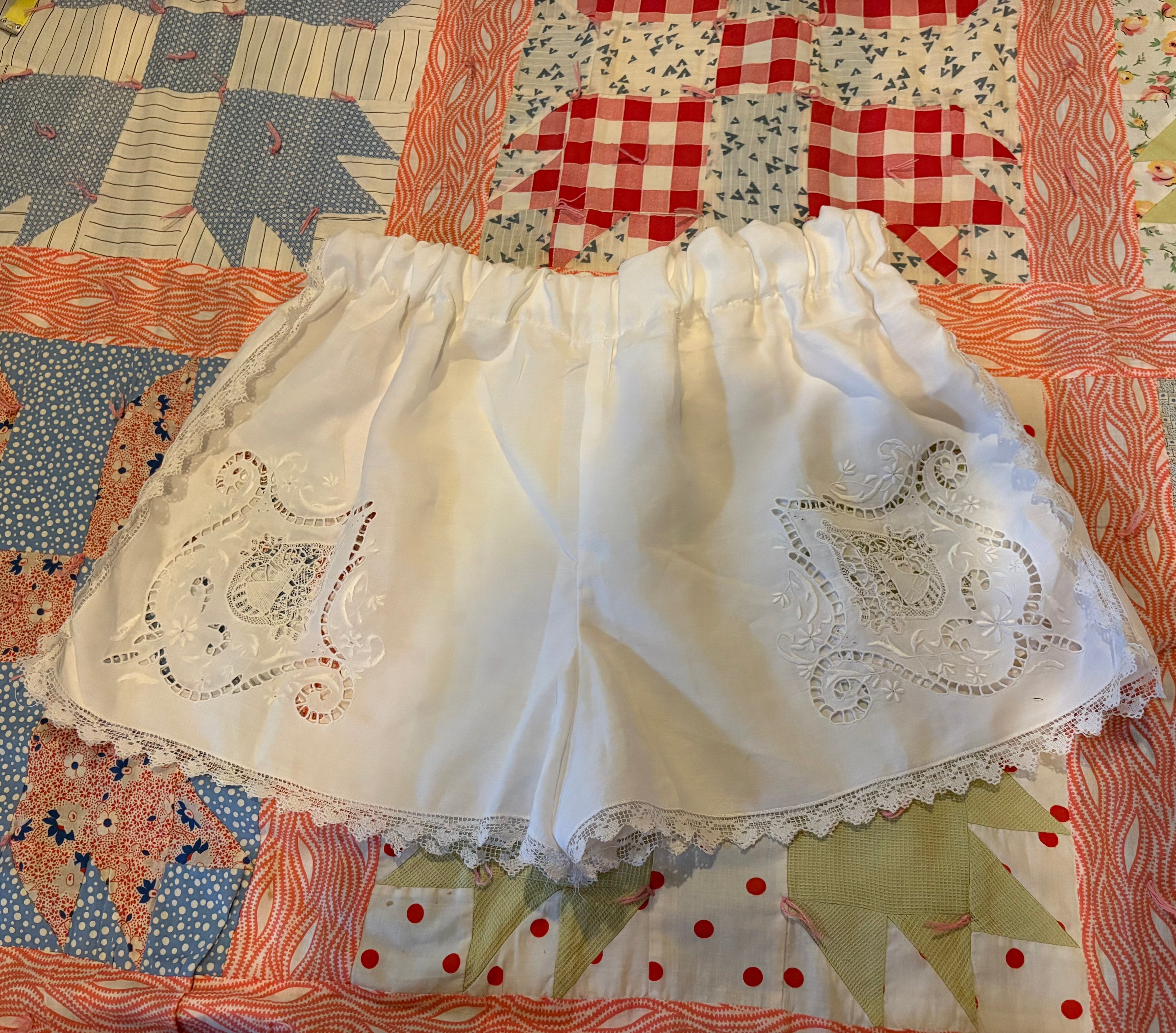 Lace Cameo Shorts