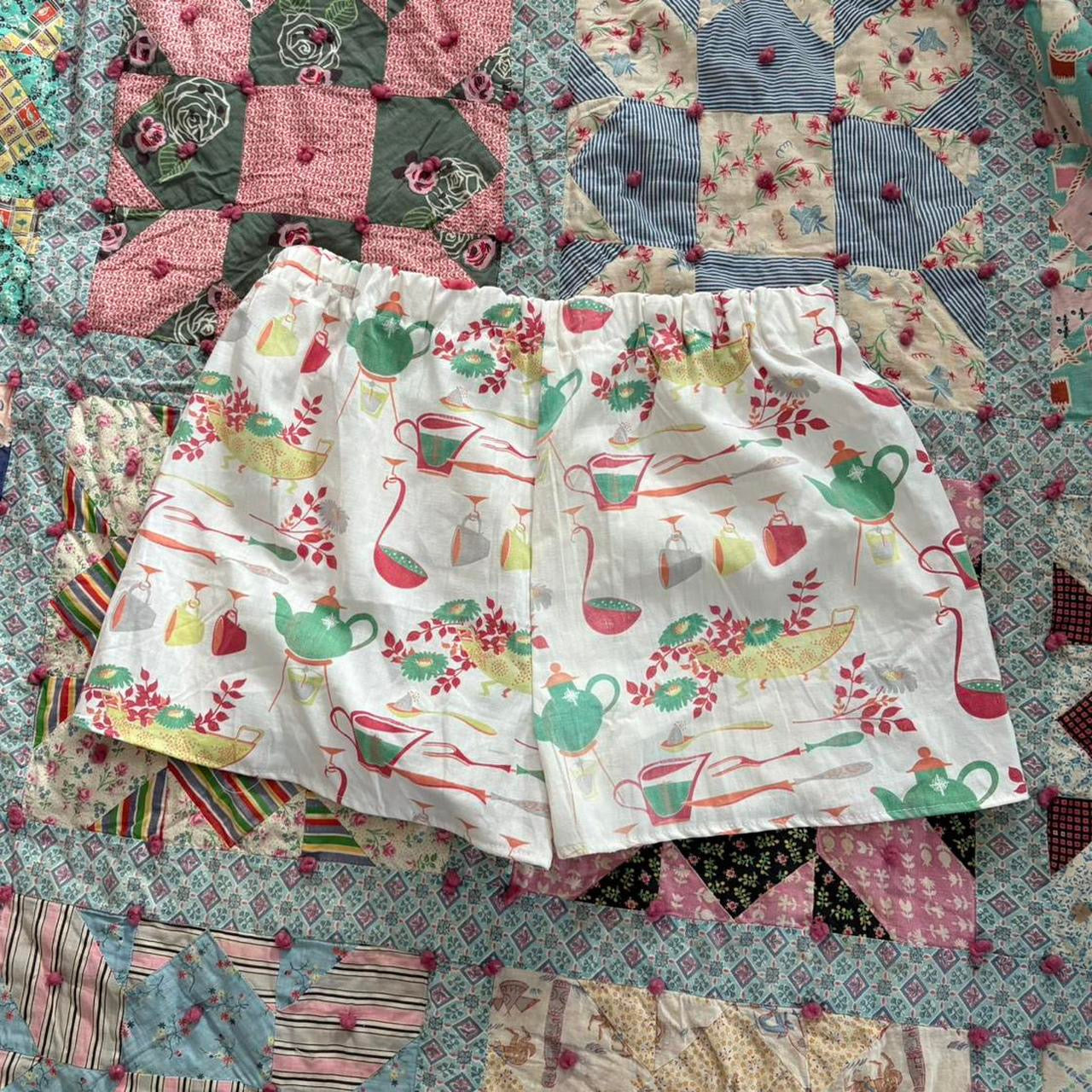 Tea towel shorts