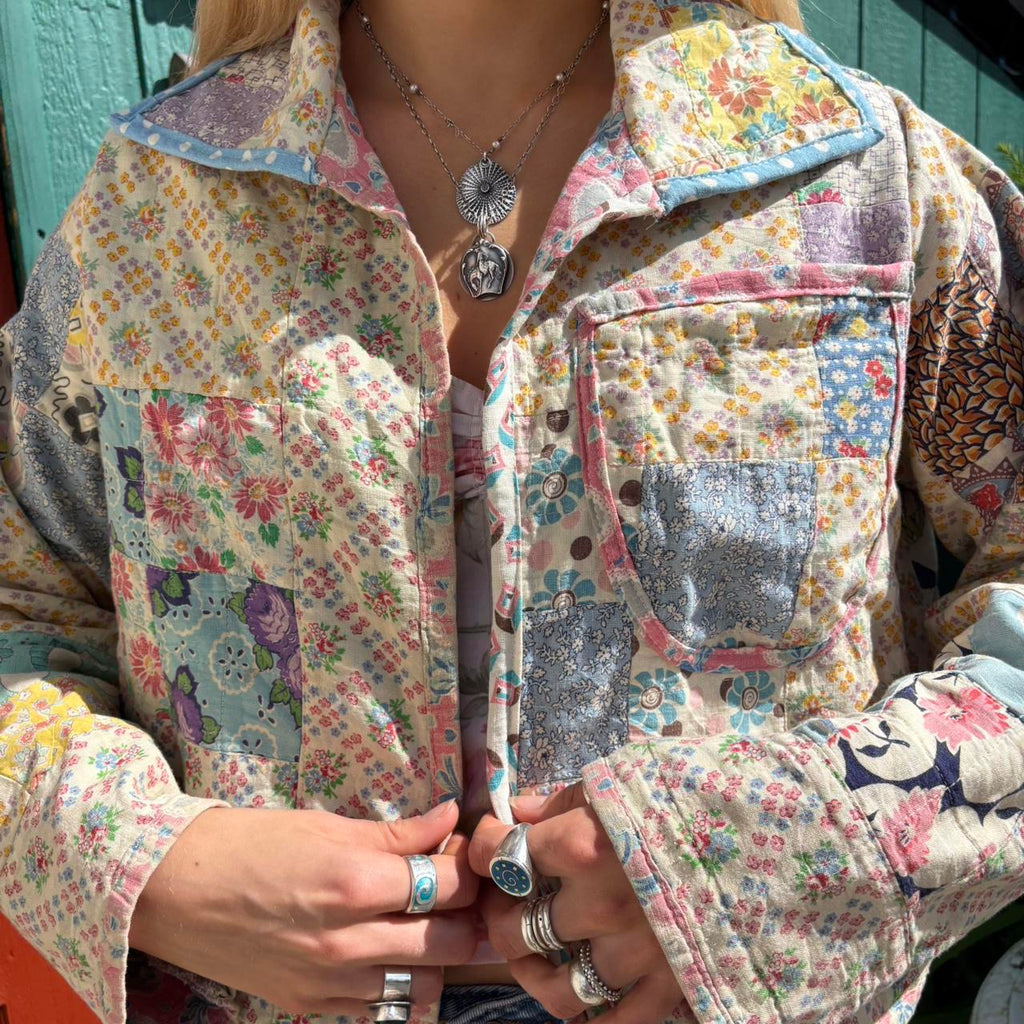 Feedsack Quilt Jacket