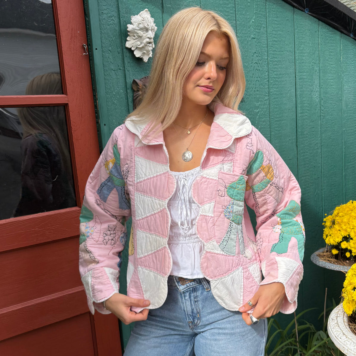 Pink Cowboy Quilt Jacket