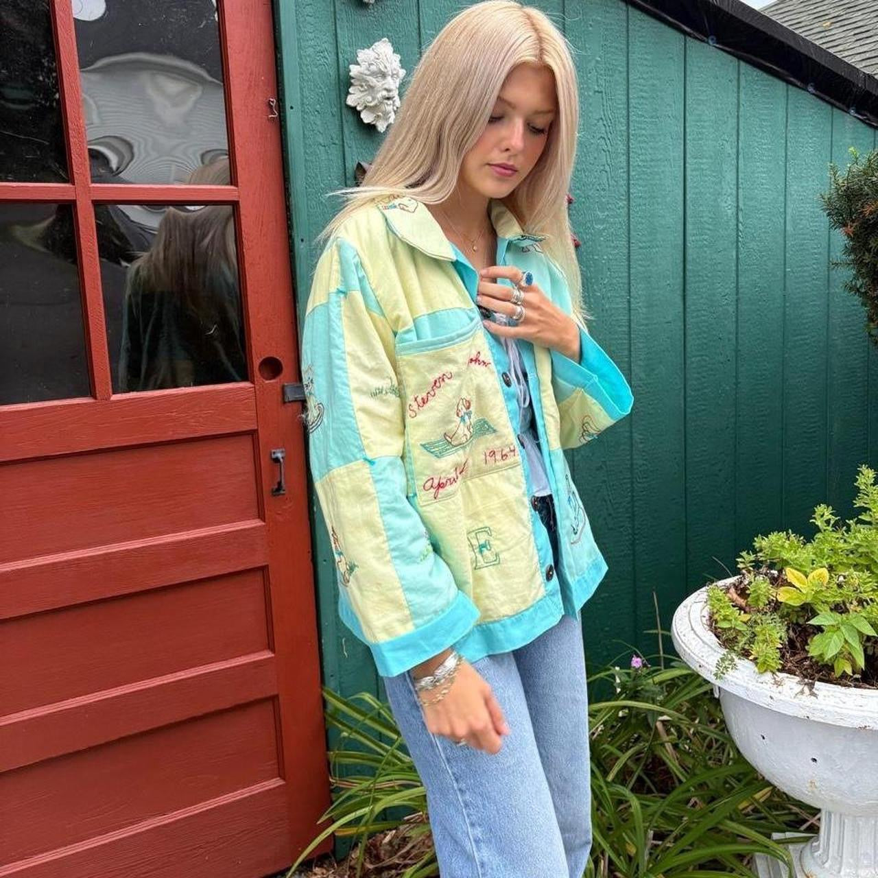 Embroidered Quilt Jacket