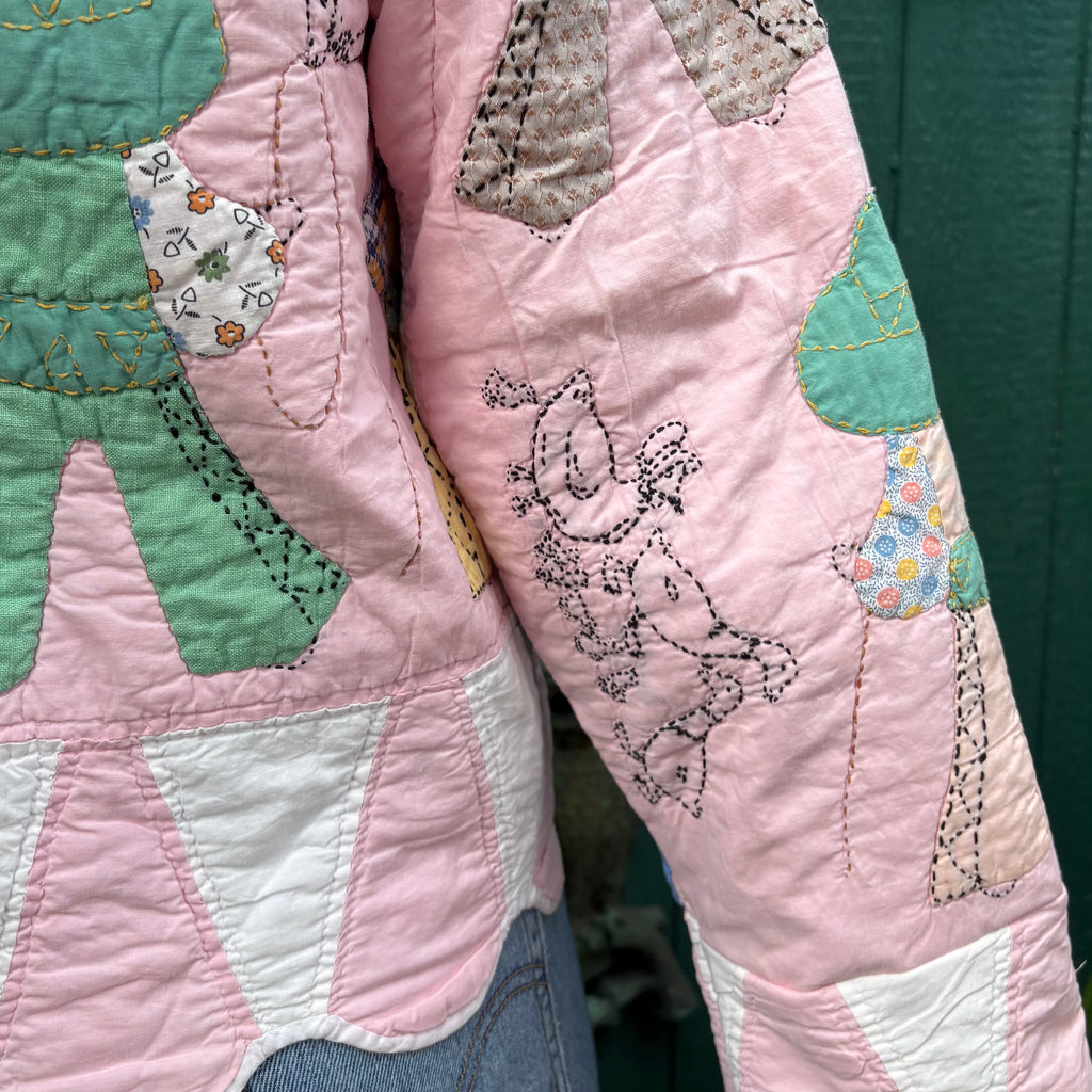 Pink Cowboy Quilt Jacket