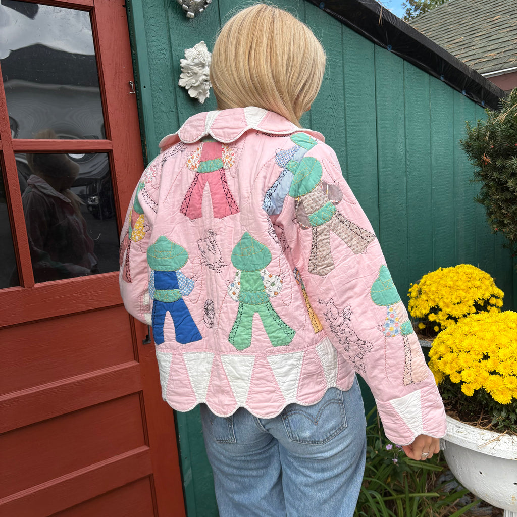 Pink Cowboy Quilt Jacket